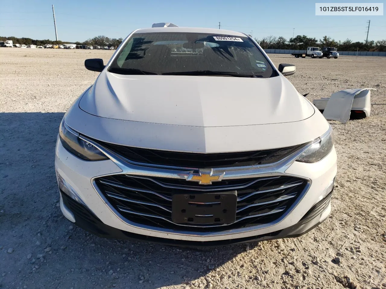 2020 Chevrolet Malibu Ls VIN: 1G1ZB5ST5LF016419 Lot: 80901254