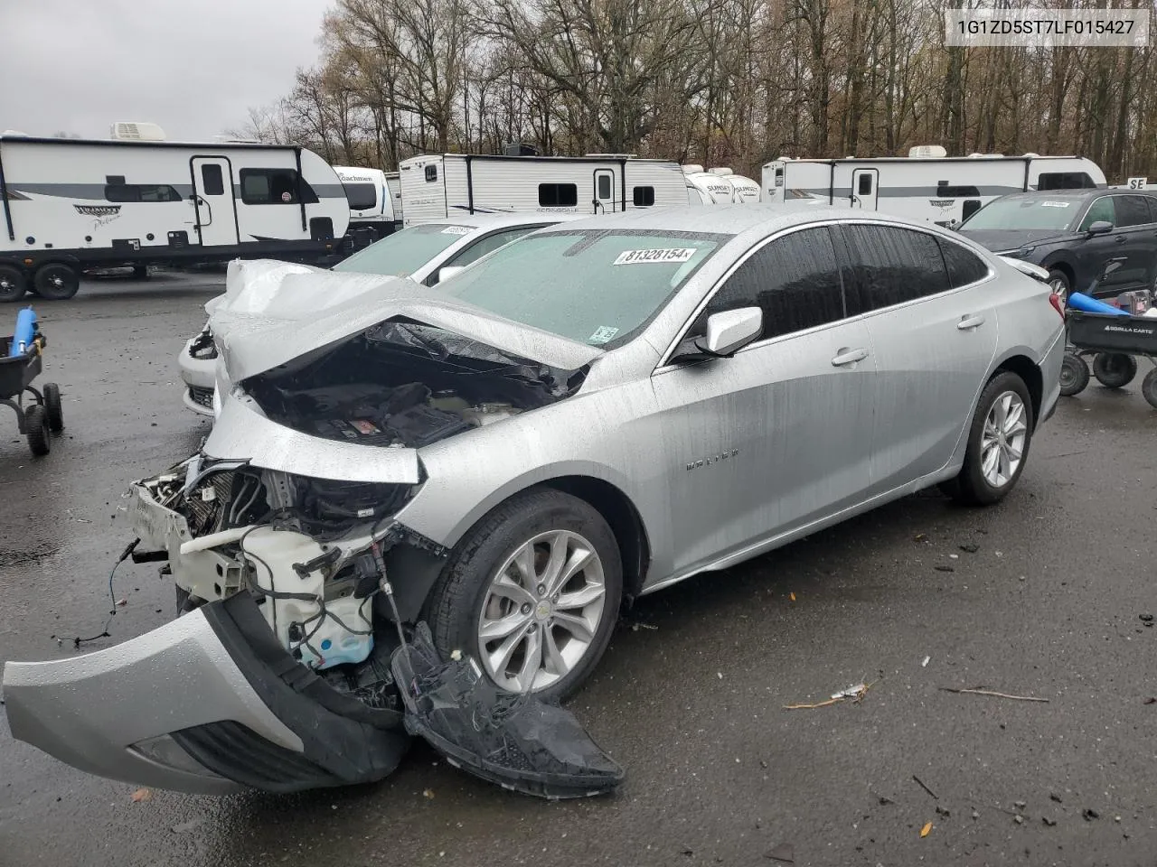 2020 Chevrolet Malibu Lt VIN: 1G1ZD5ST7LF015427 Lot: 81328154