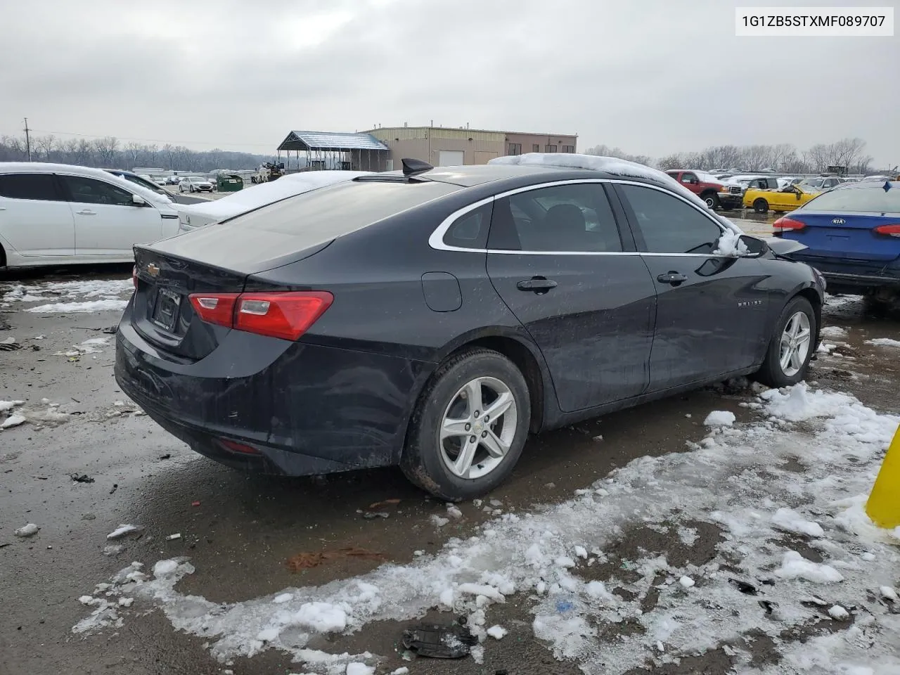 1G1ZB5STXMF089707 2021 Chevrolet Malibu Ls