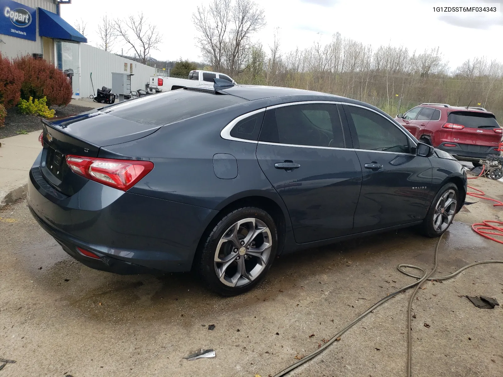 2021 Chevrolet Malibu Lt VIN: 1G1ZD5ST6MF034343 Lot: 49095964