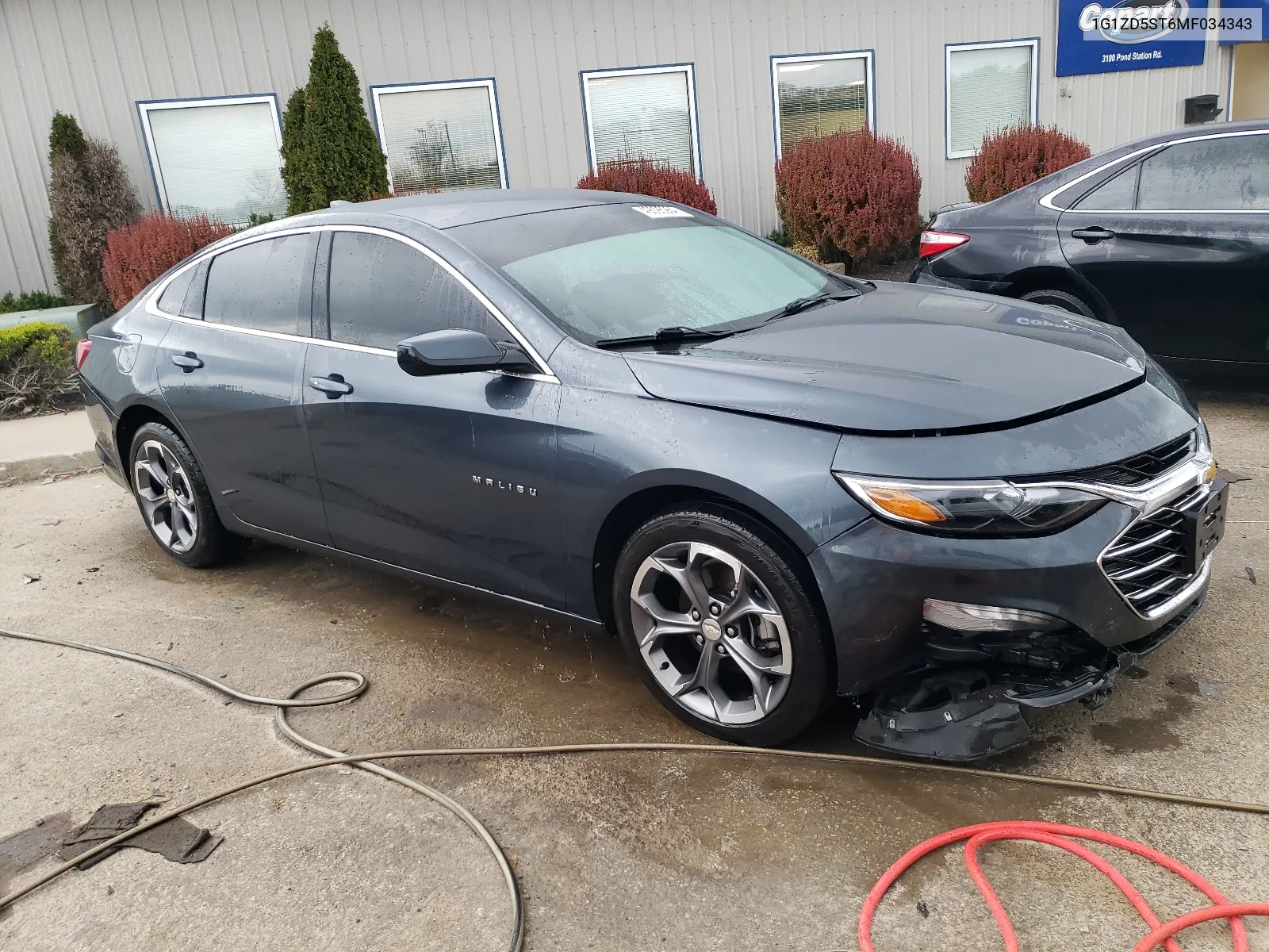 2021 Chevrolet Malibu Lt VIN: 1G1ZD5ST6MF034343 Lot: 49095964