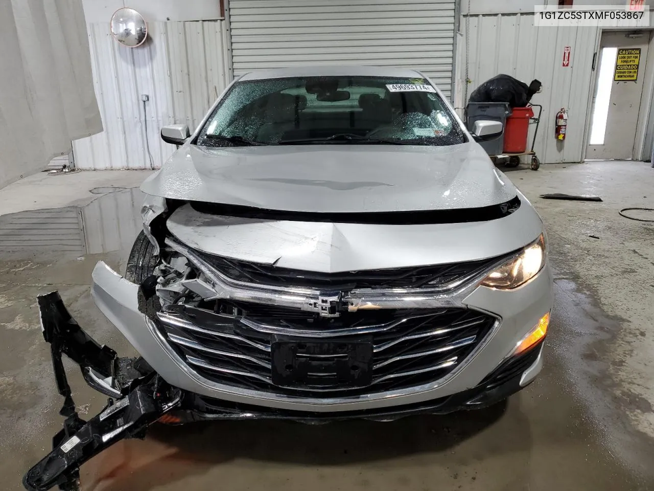 2021 Chevrolet Malibu Ls VIN: 1G1ZC5STXMF053867 Lot: 49693774