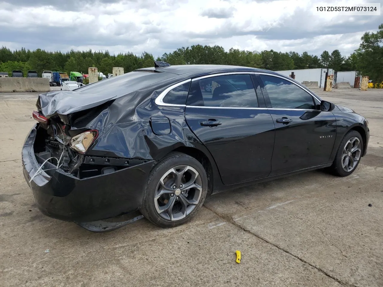 1G1ZD5ST2MF073124 2021 Chevrolet Malibu Lt