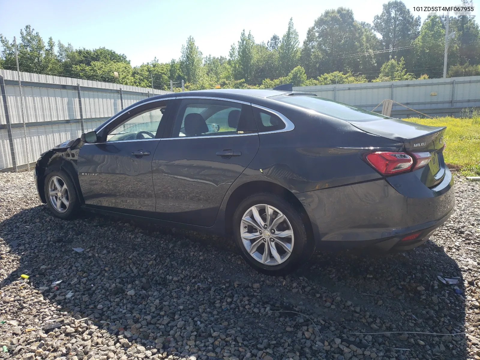 2021 Chevrolet Malibu Lt VIN: 1G1ZD5ST4MF067955 Lot: 53767924