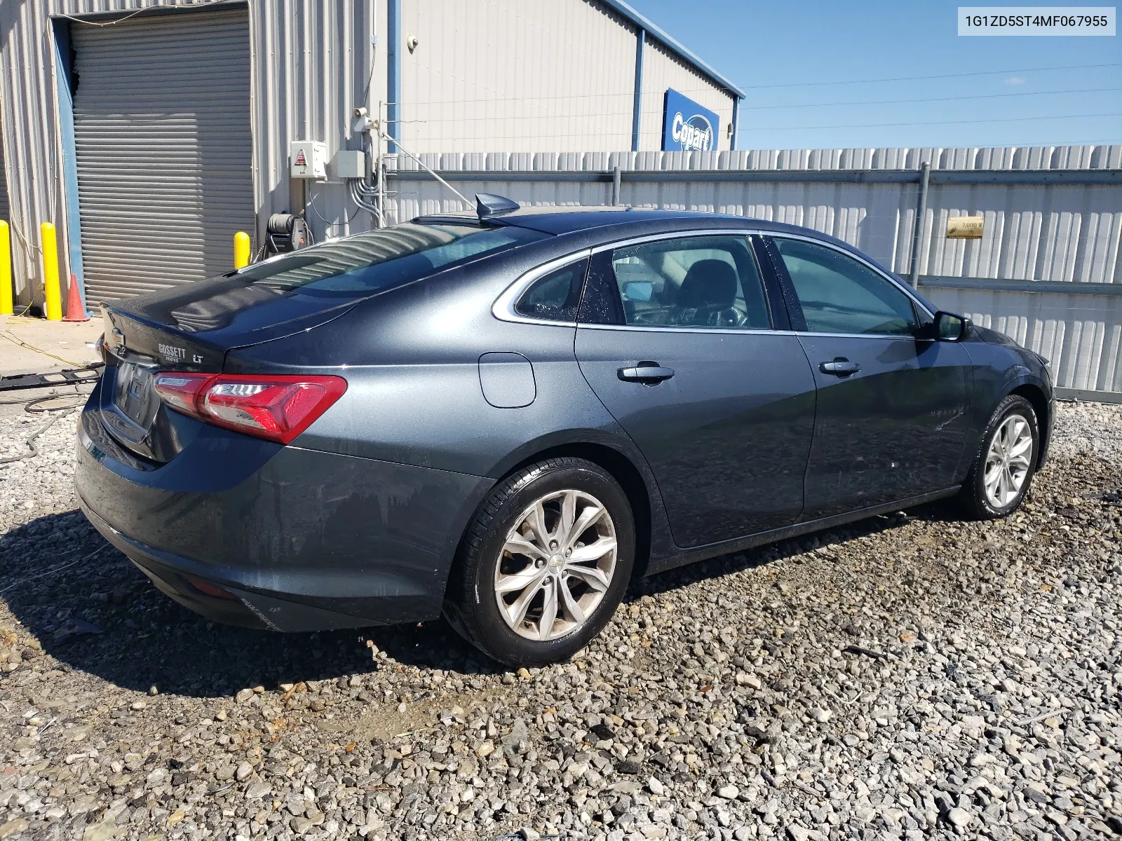 2021 Chevrolet Malibu Lt VIN: 1G1ZD5ST4MF067955 Lot: 53767924