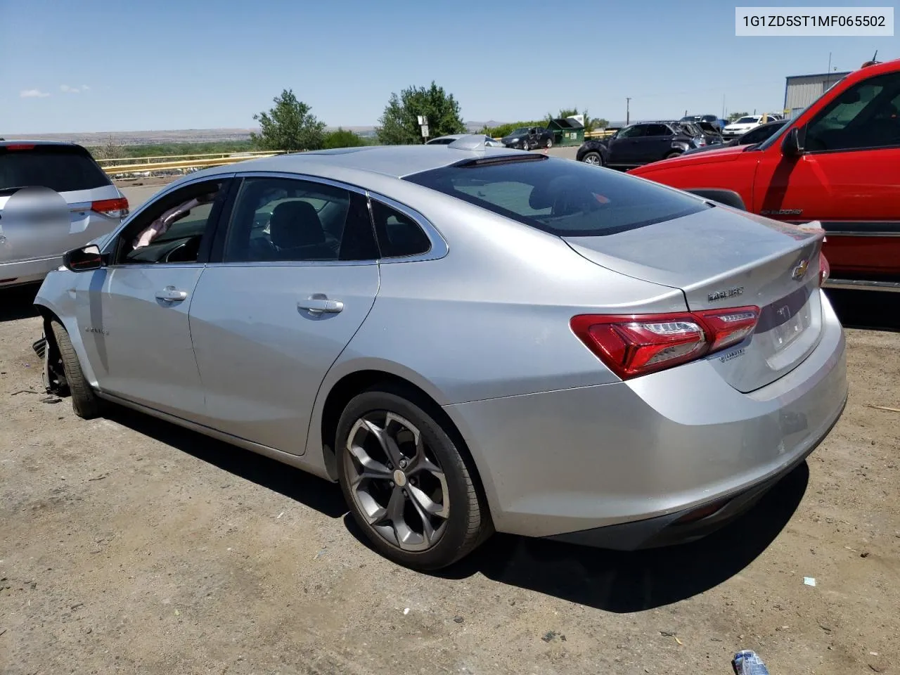 2021 Chevrolet Malibu Lt VIN: 1G1ZD5ST1MF065502 Lot: 54071314