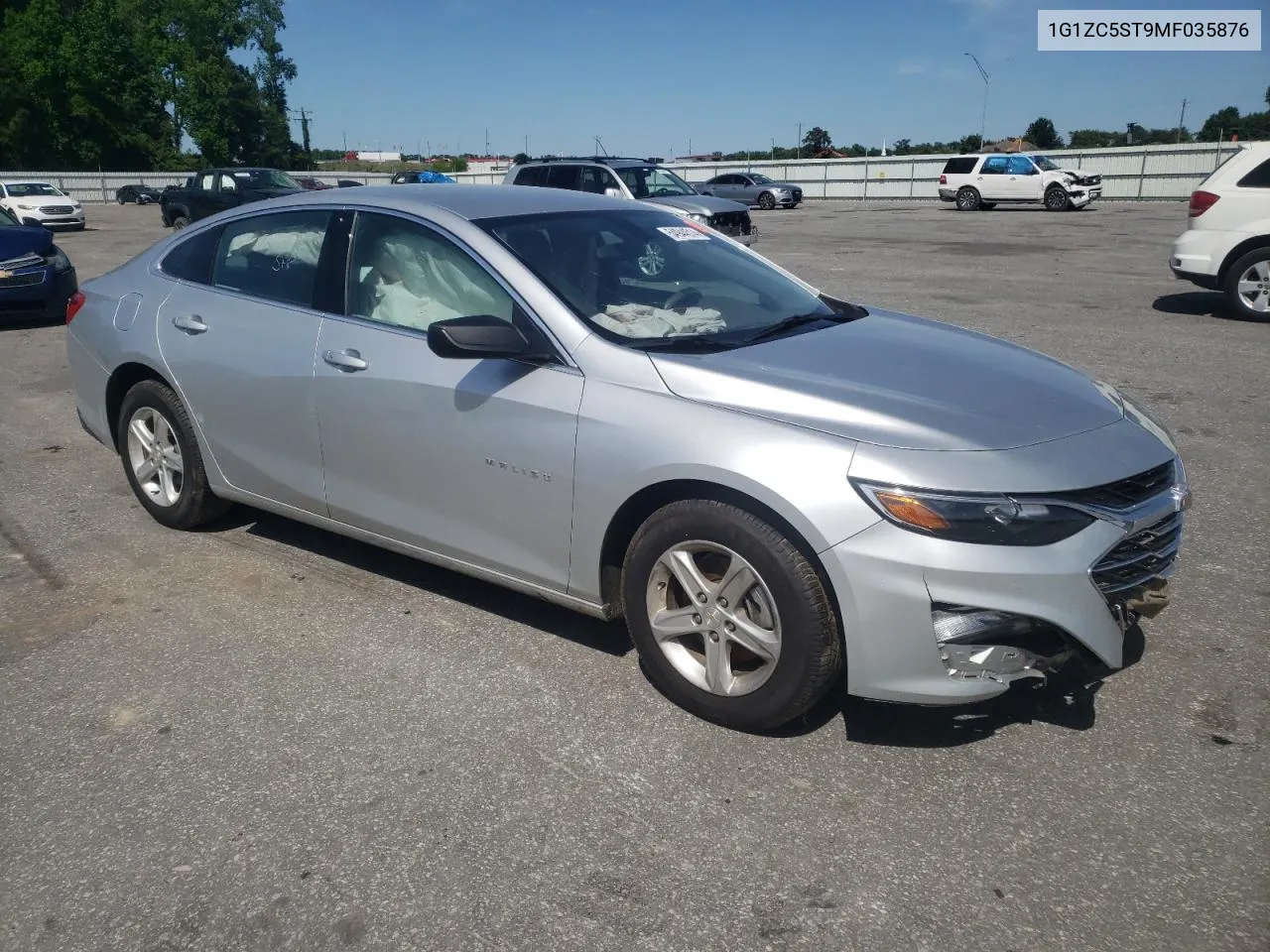 2021 Chevrolet Malibu Ls VIN: 1G1ZC5ST9MF035876 Lot: 54944514