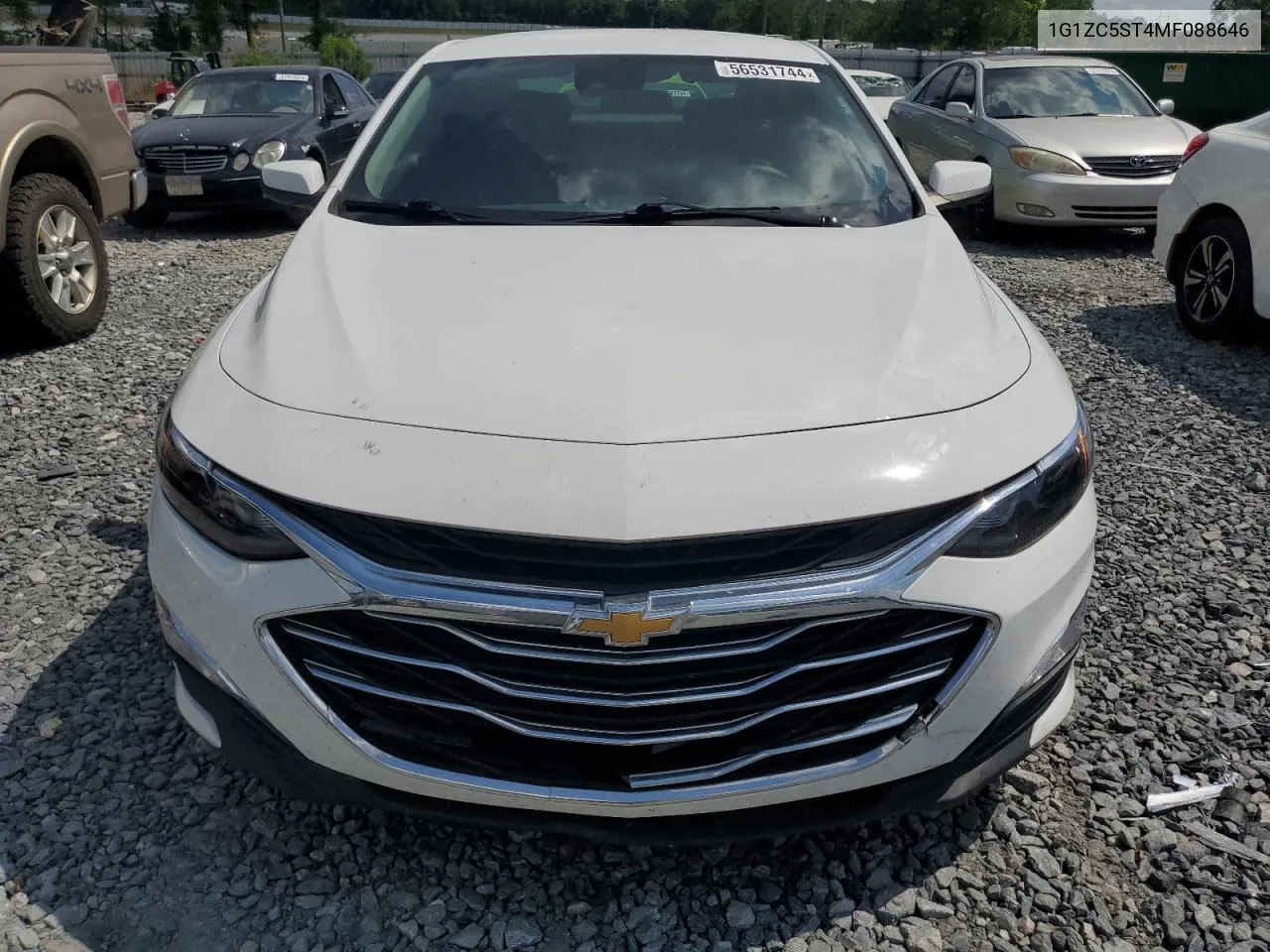 2021 Chevrolet Malibu Ls VIN: 1G1ZC5ST4MF088646 Lot: 56531744