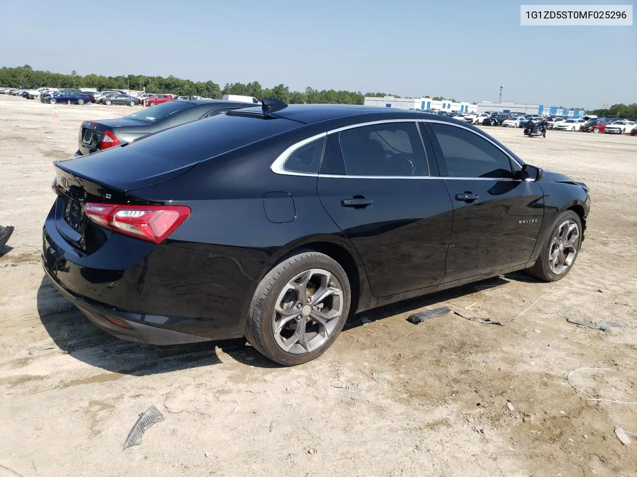 2021 Chevrolet Malibu Lt VIN: 1G1ZD5ST0MF025296 Lot: 57361544