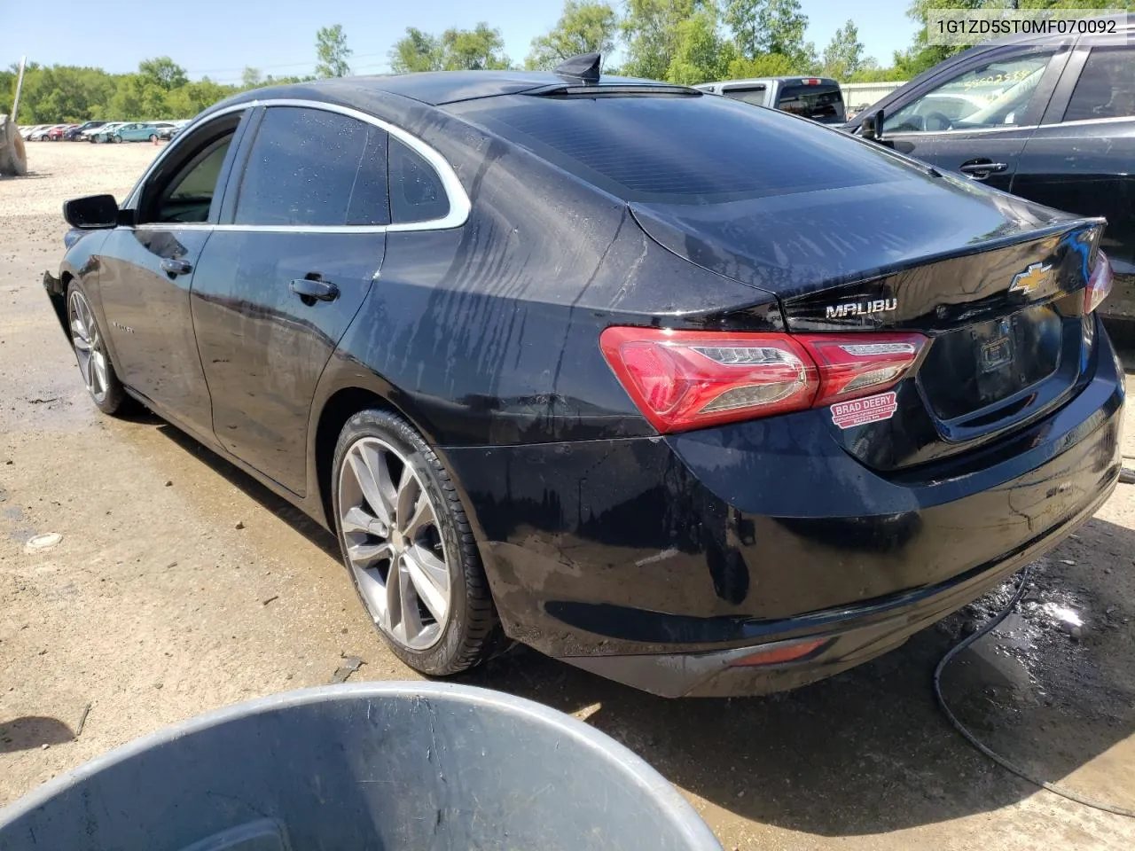 1G1ZD5ST0MF070092 2021 Chevrolet Malibu Lt