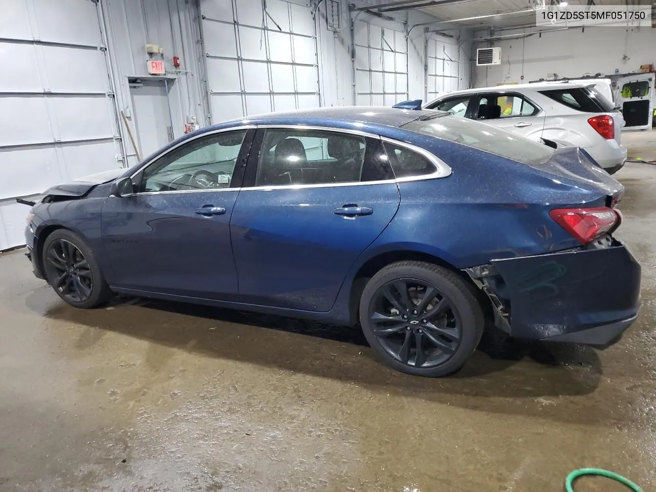 2021 Chevrolet Malibu Lt VIN: 1G1ZD5ST5MF051750 Lot: 59711454