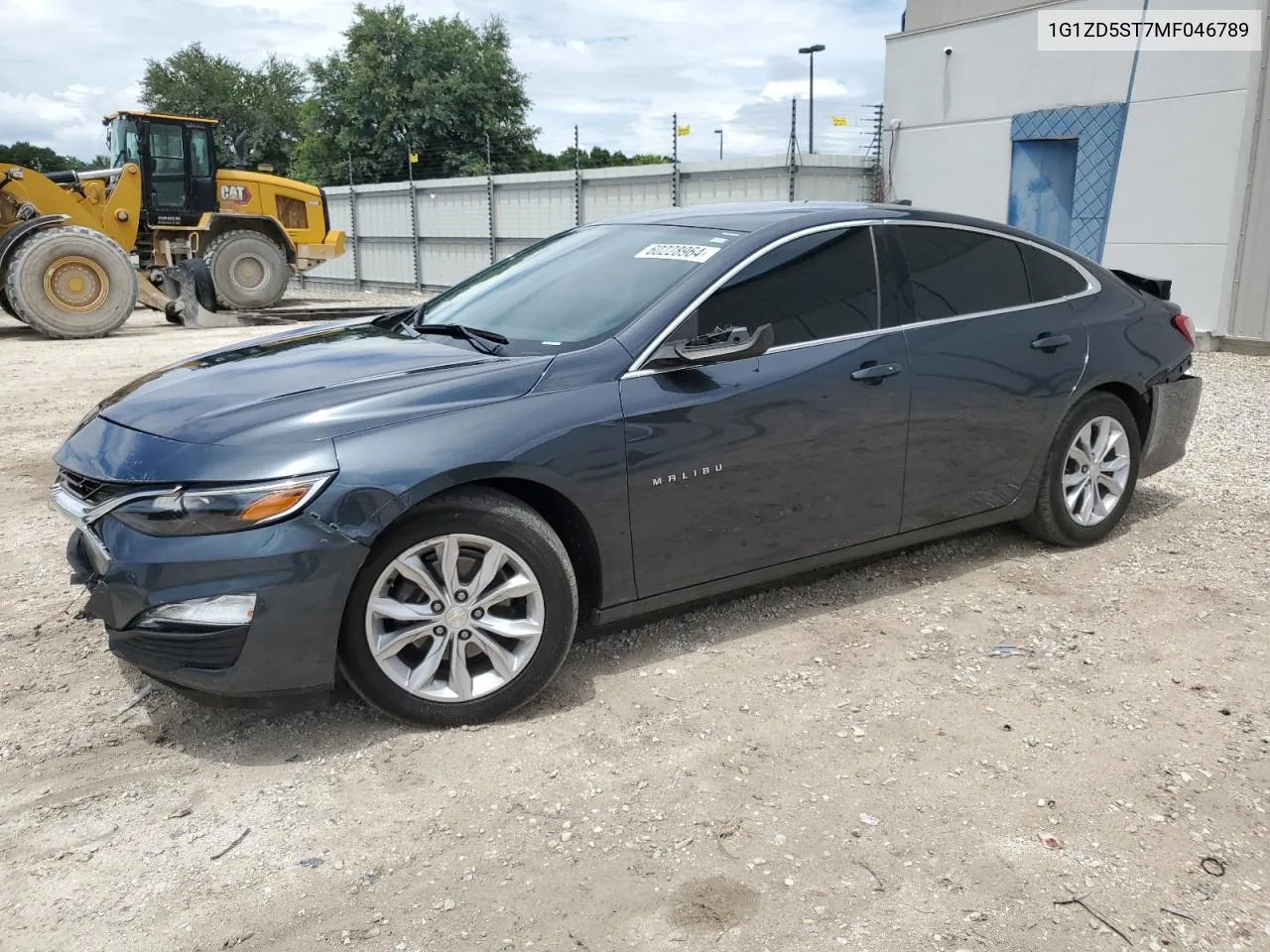 2021 Chevrolet Malibu Lt VIN: 1G1ZD5ST7MF046789 Lot: 60228964