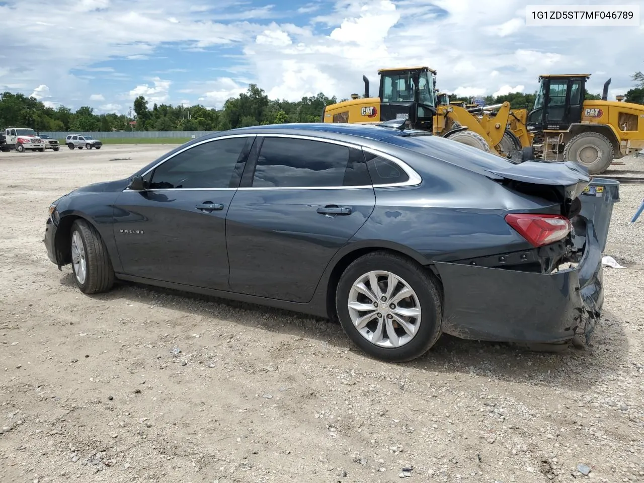 2021 Chevrolet Malibu Lt VIN: 1G1ZD5ST7MF046789 Lot: 60228964