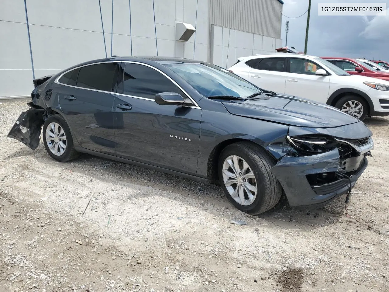 2021 Chevrolet Malibu Lt VIN: 1G1ZD5ST7MF046789 Lot: 60228964