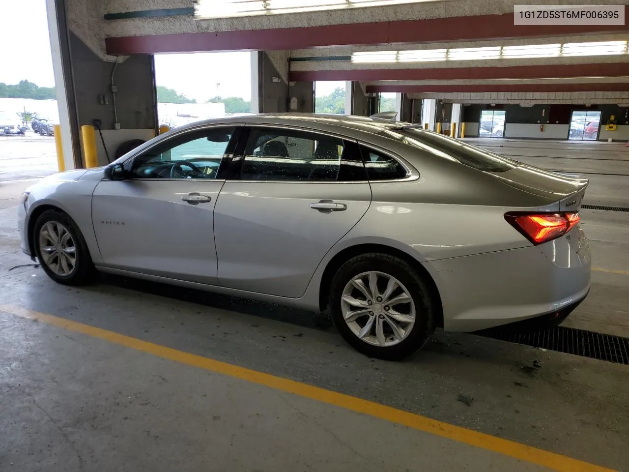 2021 Chevrolet Malibu Lt VIN: 1G1ZD5ST6MF006395 Lot: 60713444