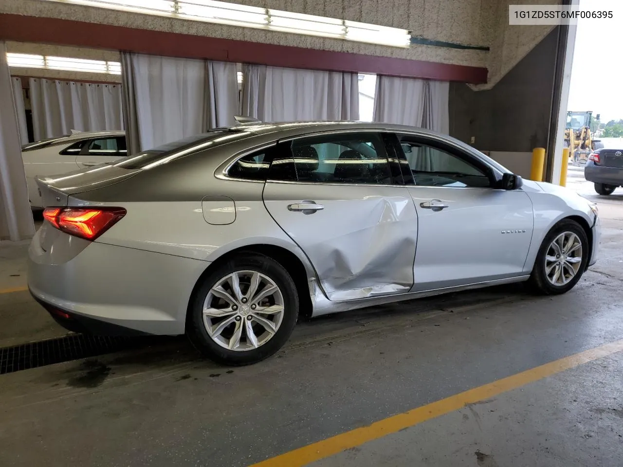 2021 Chevrolet Malibu Lt VIN: 1G1ZD5ST6MF006395 Lot: 60713444