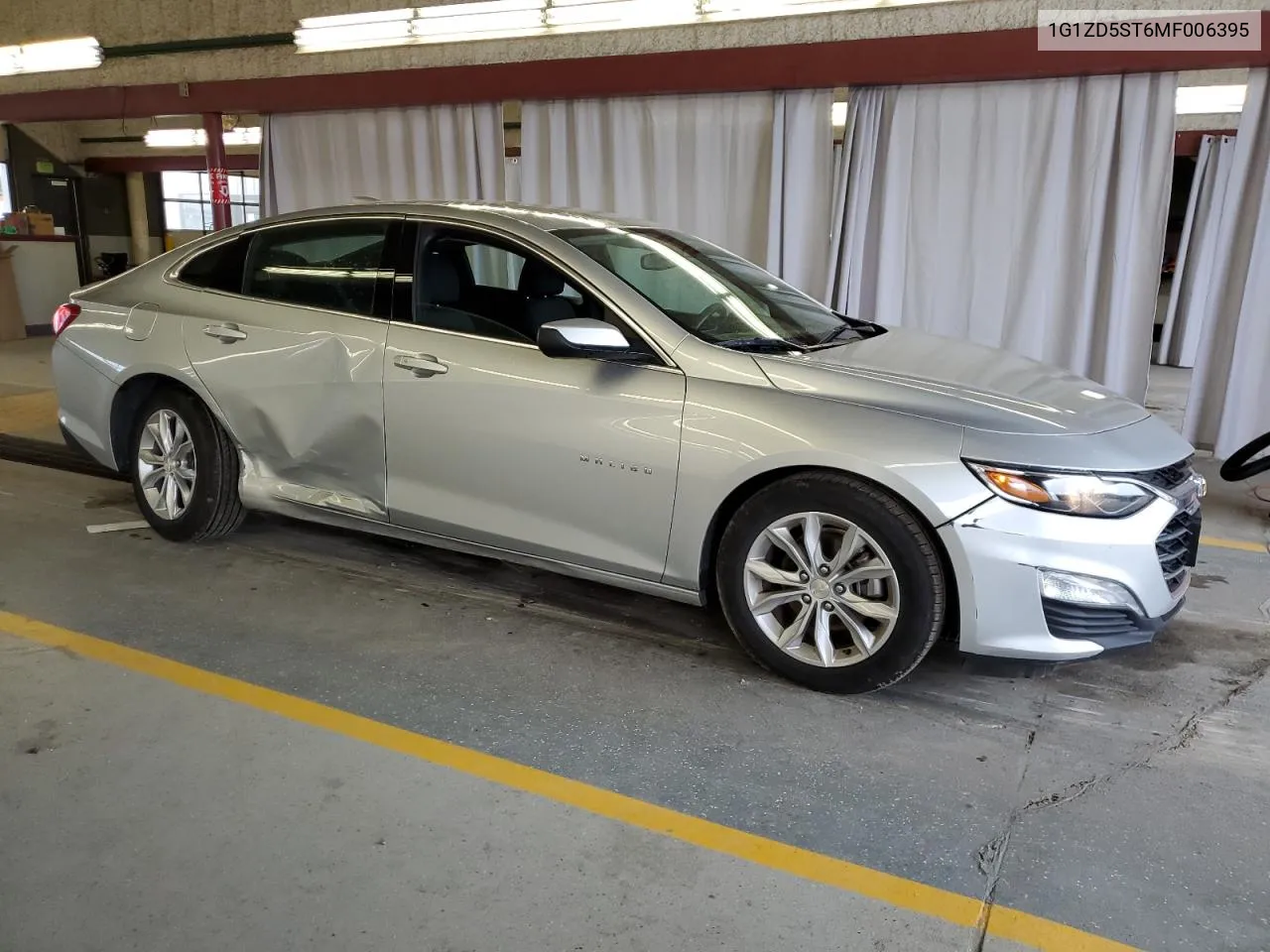 2021 Chevrolet Malibu Lt VIN: 1G1ZD5ST6MF006395 Lot: 60713444