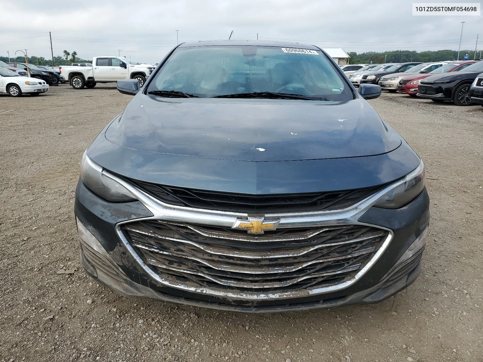 2021 Chevrolet Malibu Lt VIN: 1G1ZD5ST0MF054698 Lot: 60960614