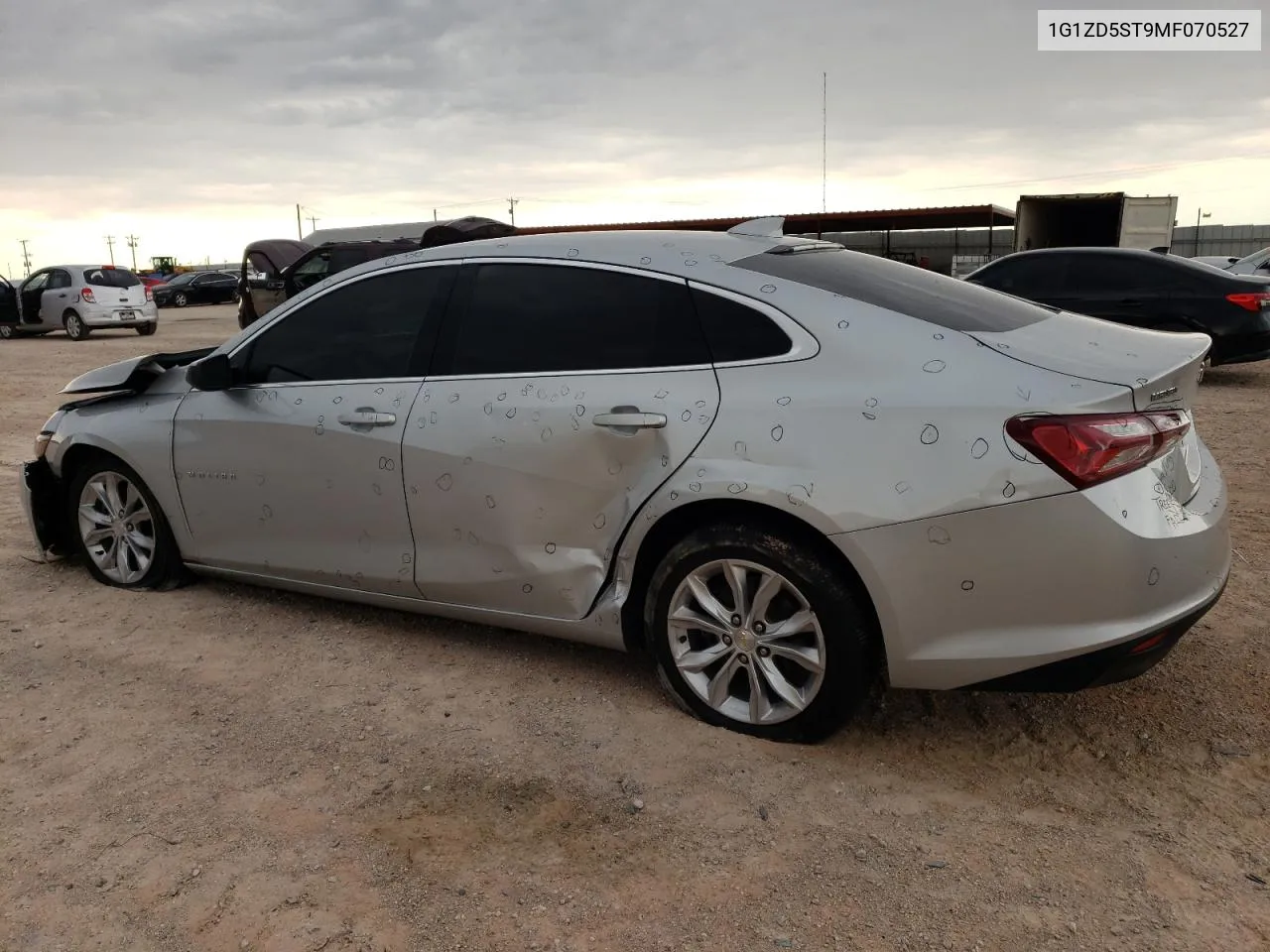 1G1ZD5ST9MF070527 2021 Chevrolet Malibu Lt