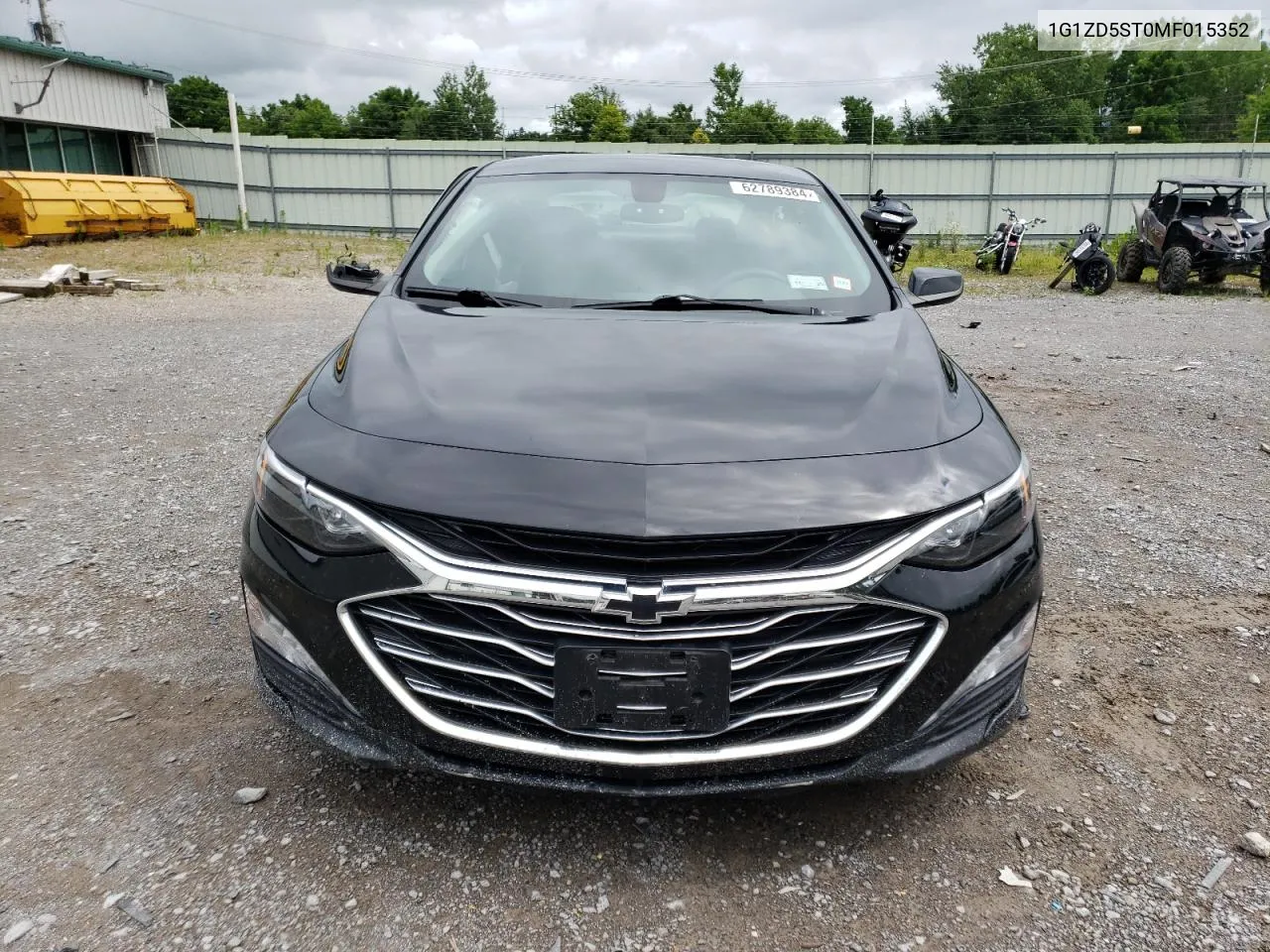 2021 Chevrolet Malibu Lt VIN: 1G1ZD5ST0MF015352 Lot: 62789384