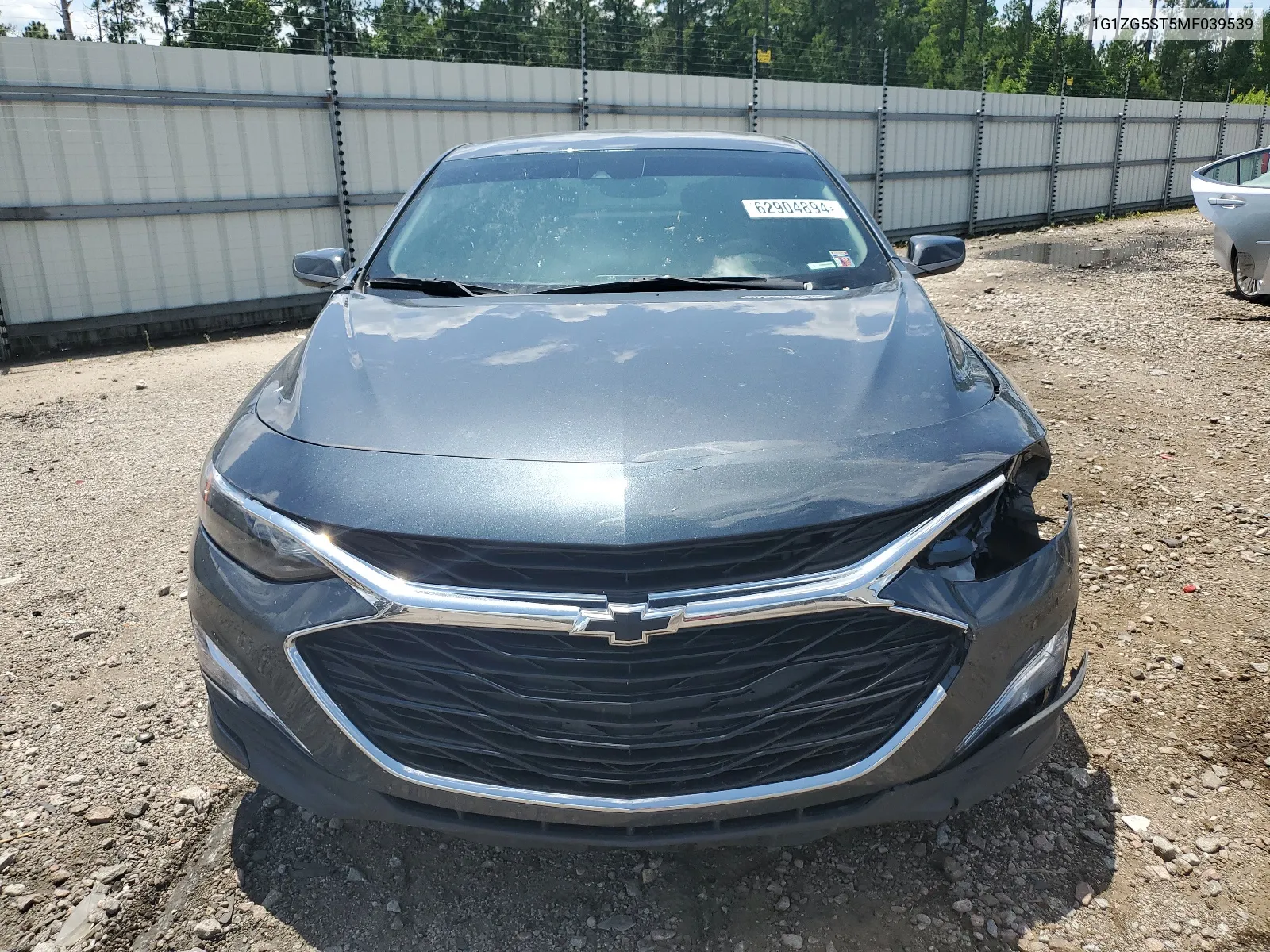 2021 Chevrolet Malibu Rs VIN: 1G1ZG5ST5MF039539 Lot: 62904894