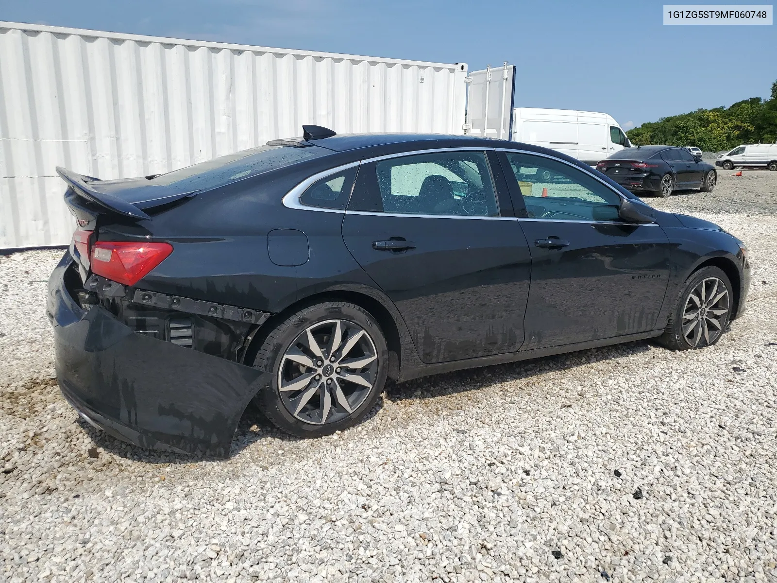 2021 Chevrolet Malibu Rs VIN: 1G1ZG5ST9MF060748 Lot: 64032684