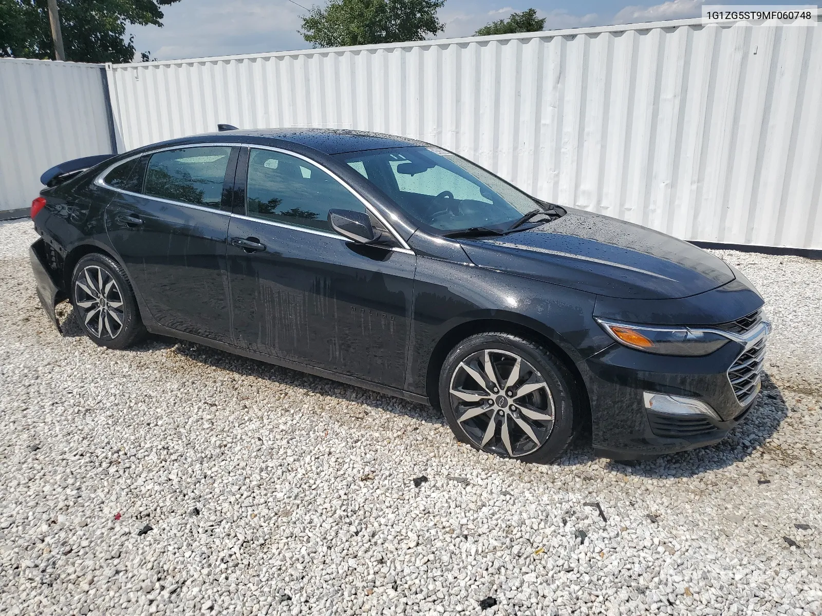 2021 Chevrolet Malibu Rs VIN: 1G1ZG5ST9MF060748 Lot: 64032684