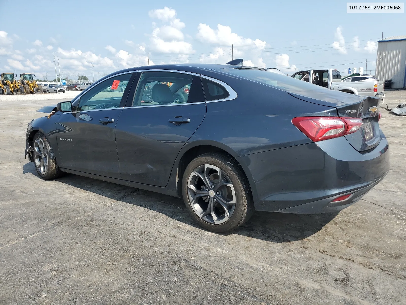 2021 Chevrolet Malibu Lt VIN: 1G1ZD5ST2MF006068 Lot: 64424834