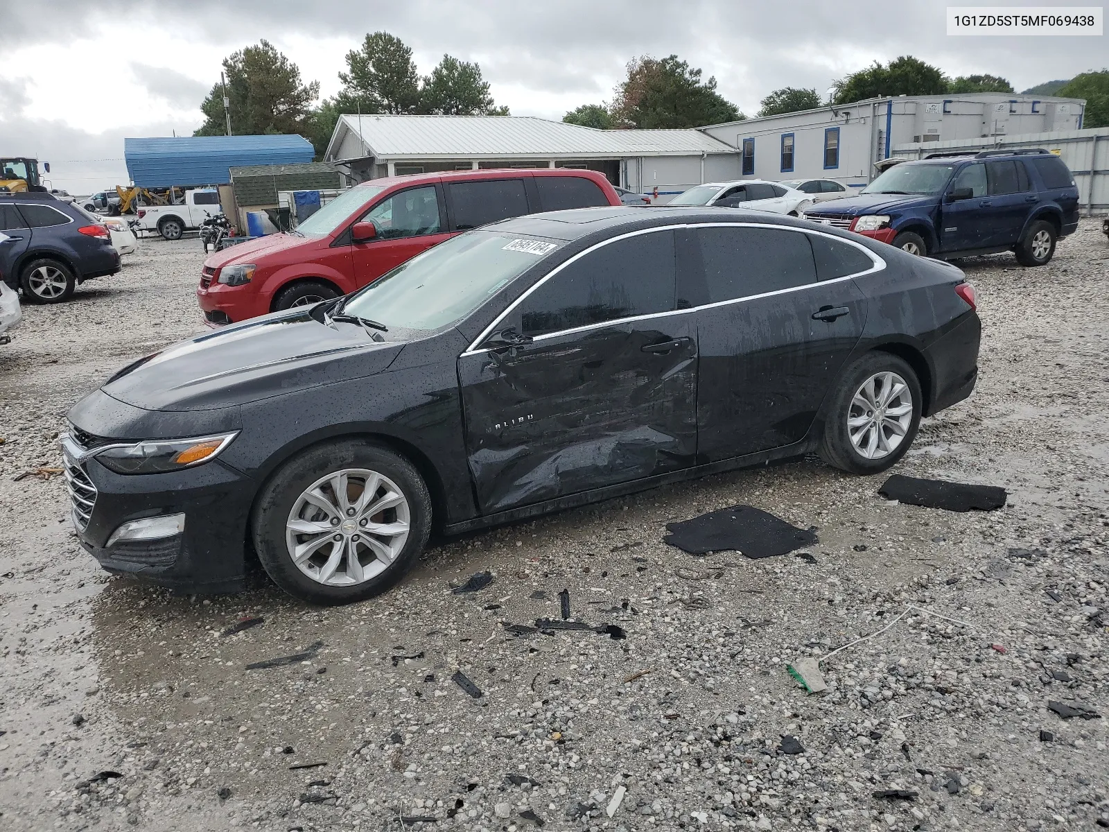 2021 Chevrolet Malibu Lt VIN: 1G1ZD5ST5MF069438 Lot: 65451164