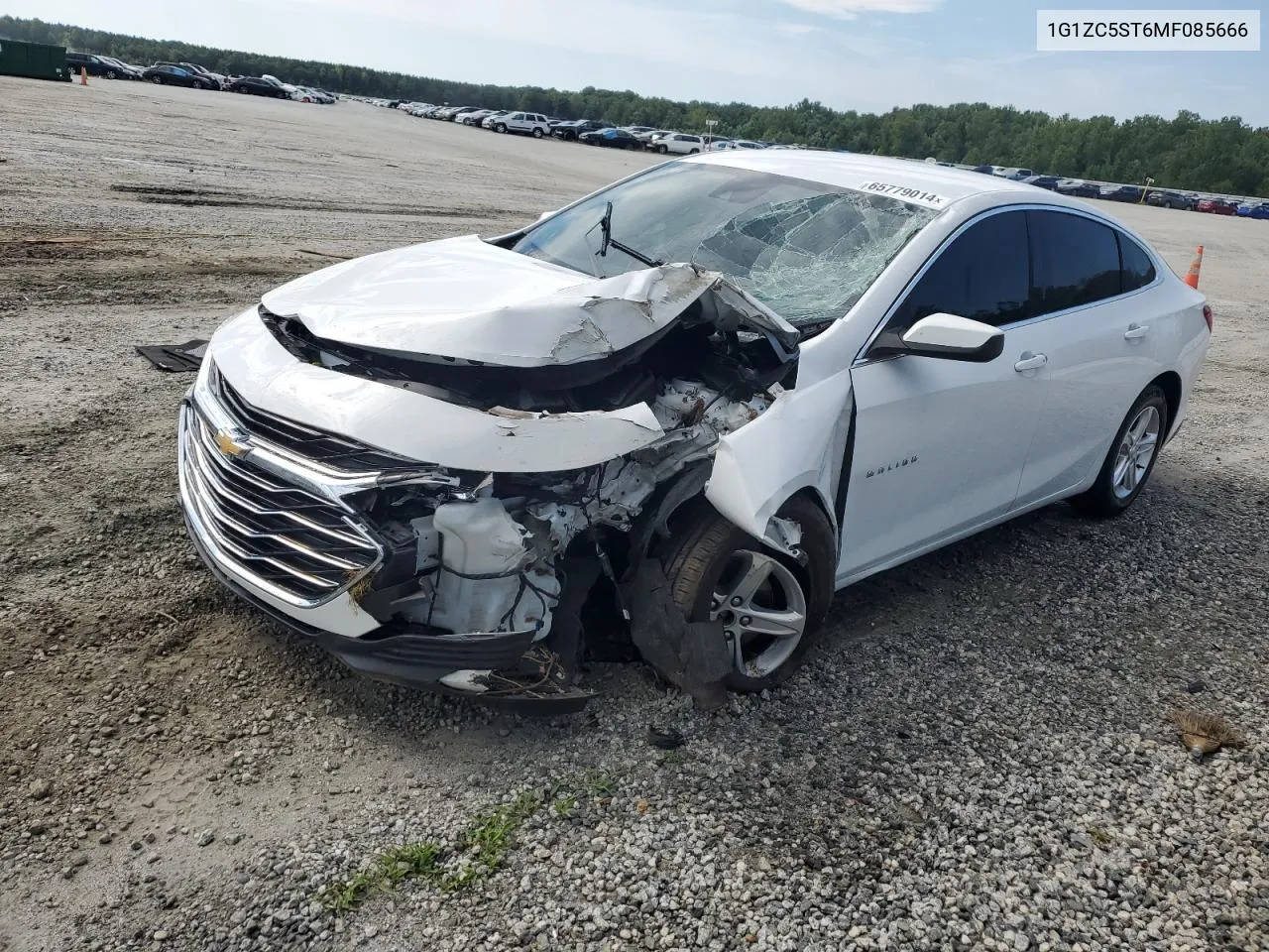 2021 Chevrolet Malibu Ls VIN: 1G1ZC5ST6MF085666 Lot: 65779014