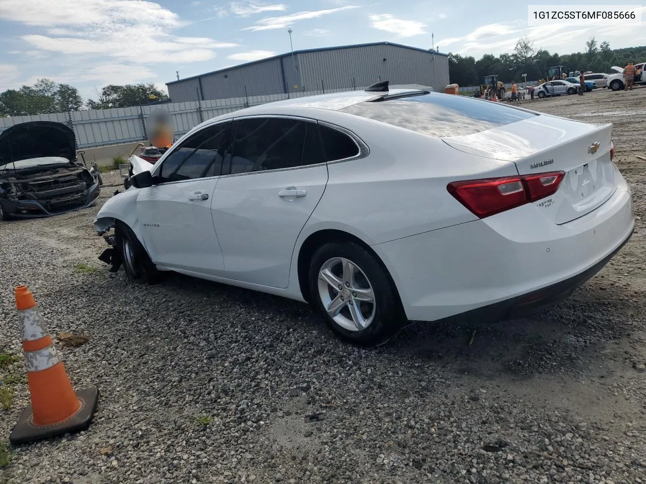 2021 Chevrolet Malibu Ls VIN: 1G1ZC5ST6MF085666 Lot: 65779014