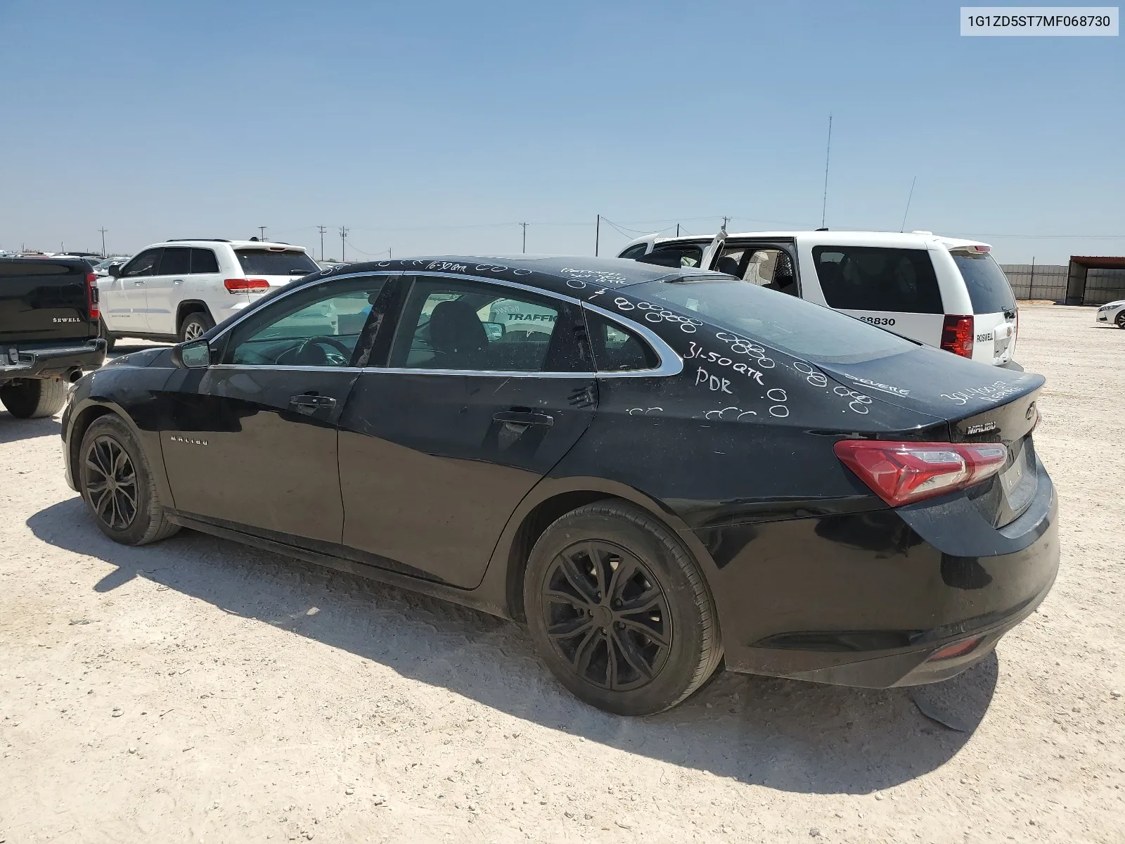 2021 Chevrolet Malibu Lt VIN: 1G1ZD5ST7MF068730 Lot: 66183864