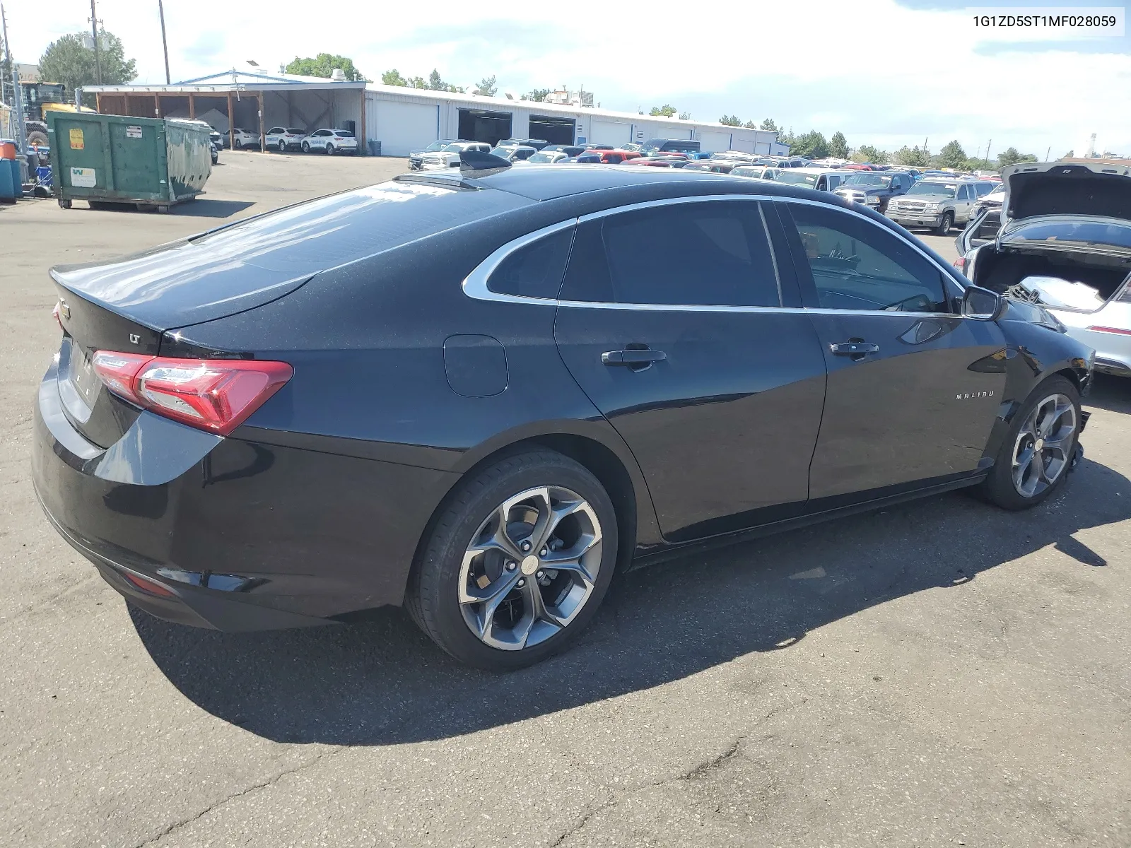 2021 Chevrolet Malibu Lt VIN: 1G1ZD5ST1MF028059 Lot: 66324364