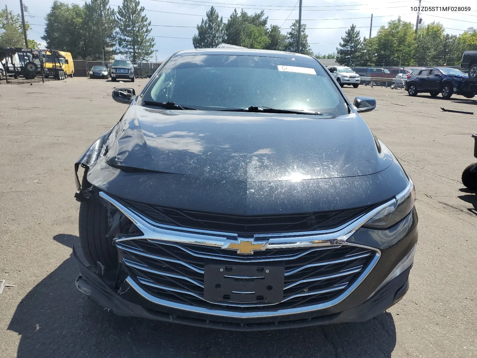 2021 Chevrolet Malibu Lt VIN: 1G1ZD5ST1MF028059 Lot: 66324364