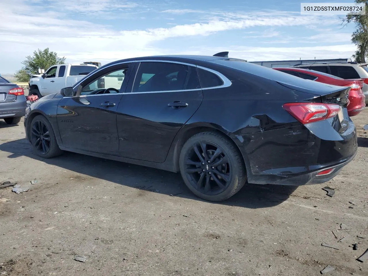 2021 Chevrolet Malibu Lt VIN: 1G1ZD5STXMF028724 Lot: 66378474