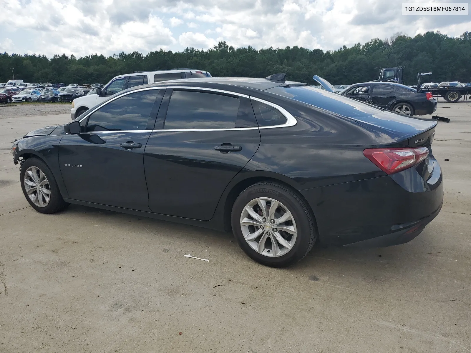 2021 Chevrolet Malibu Lt VIN: 1G1ZD5ST8MF067814 Lot: 66897744