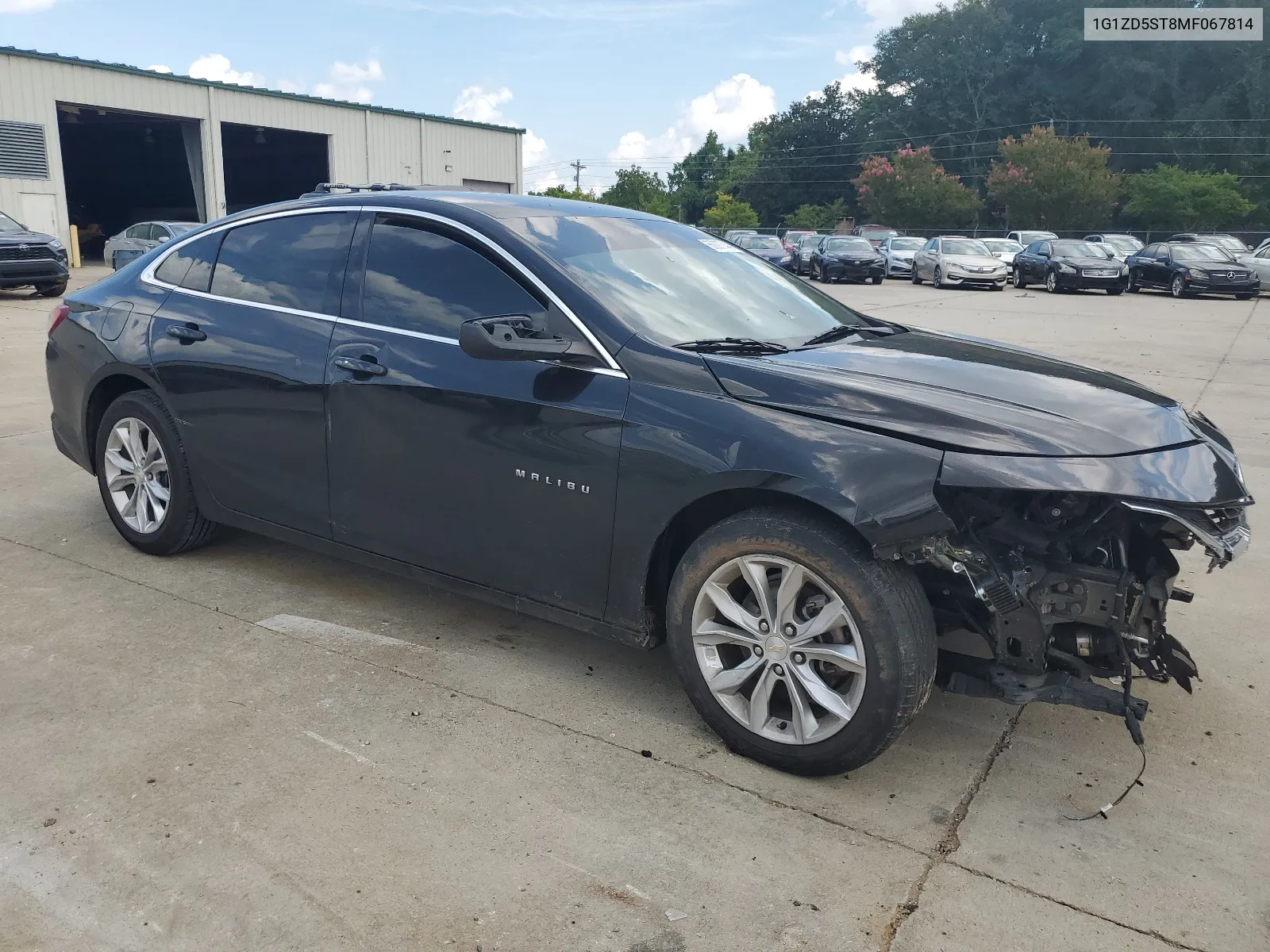 2021 Chevrolet Malibu Lt VIN: 1G1ZD5ST8MF067814 Lot: 66897744