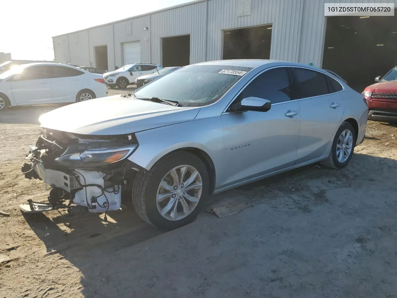 2021 Chevrolet Malibu Lt VIN: 1G1ZD5ST0MF065720 Lot: 67173554