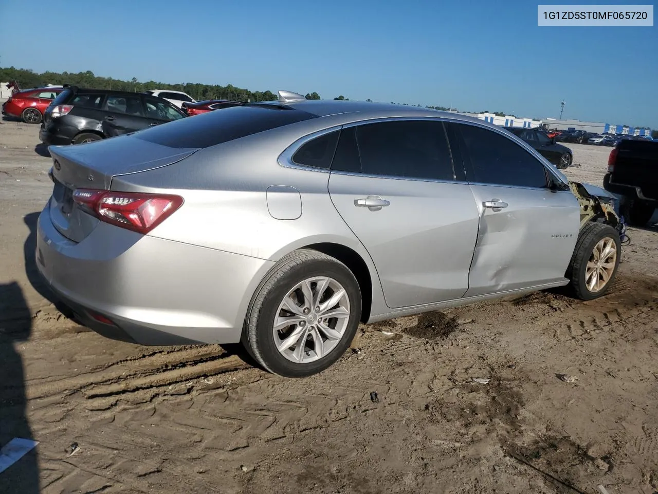 2021 Chevrolet Malibu Lt VIN: 1G1ZD5ST0MF065720 Lot: 67173554