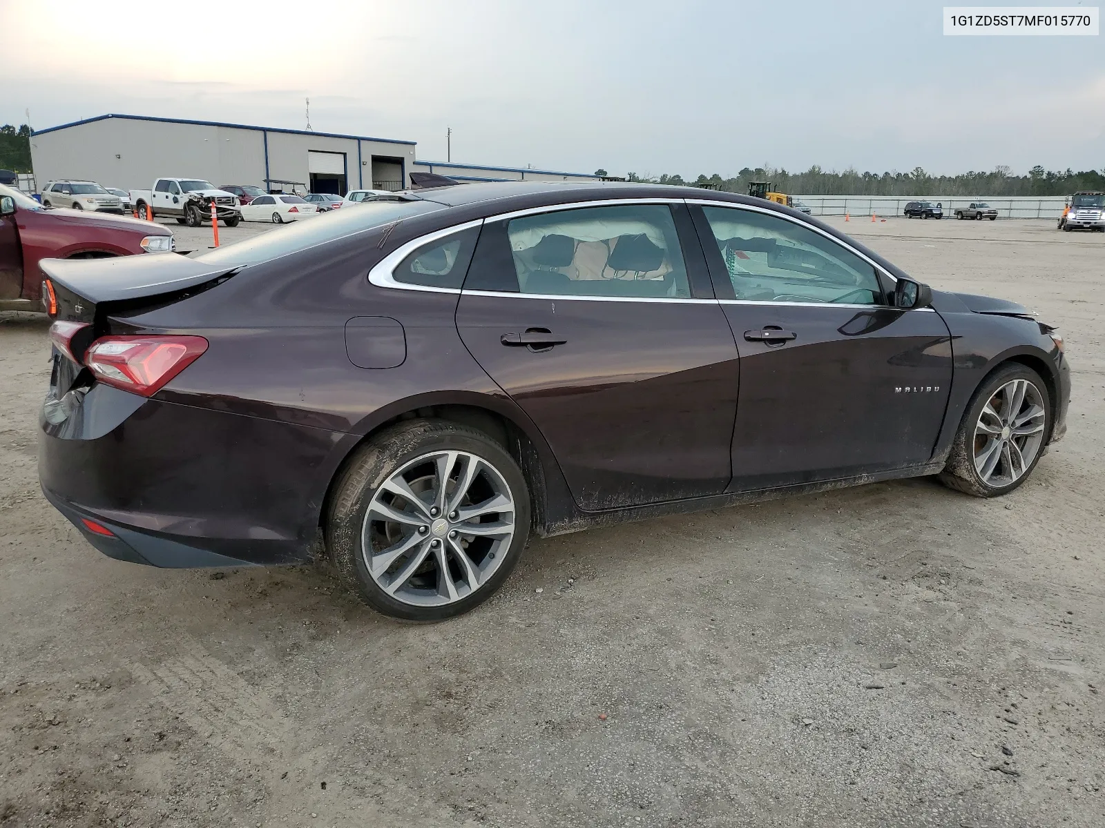 2021 Chevrolet Malibu Lt VIN: 1G1ZD5ST7MF015770 Lot: 67251384