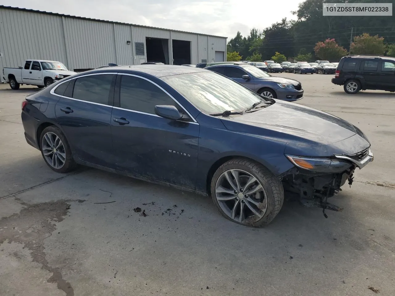 2021 Chevrolet Malibu Lt VIN: 1G1ZD5ST8MF022338 Lot: 67319684