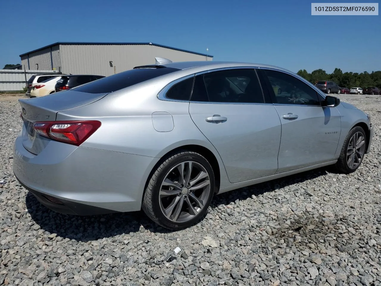 2021 Chevrolet Malibu Lt VIN: 1G1ZD5ST2MF076590 Lot: 67337164