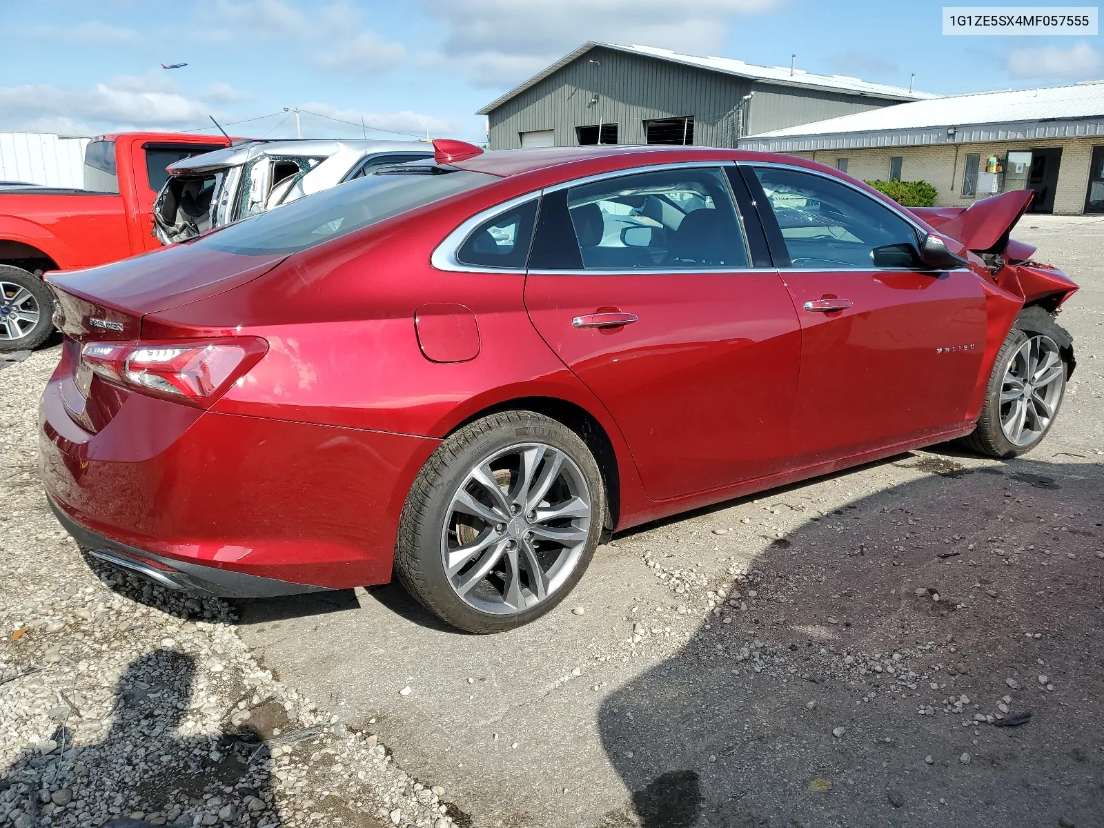 2021 Chevrolet Malibu Premier VIN: 1G1ZE5SX4MF057555 Lot: 67353064