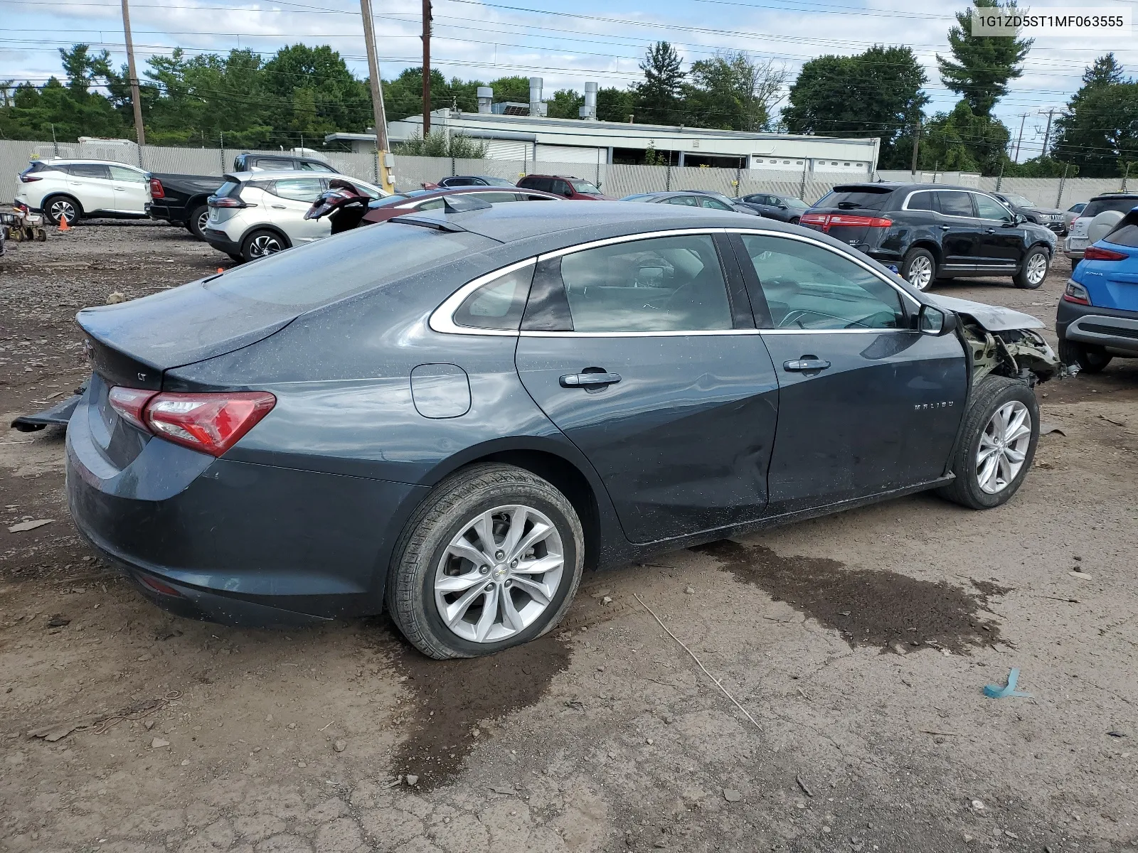 2021 Chevrolet Malibu Lt VIN: 1G1ZD5ST1MF063555 Lot: 67366164