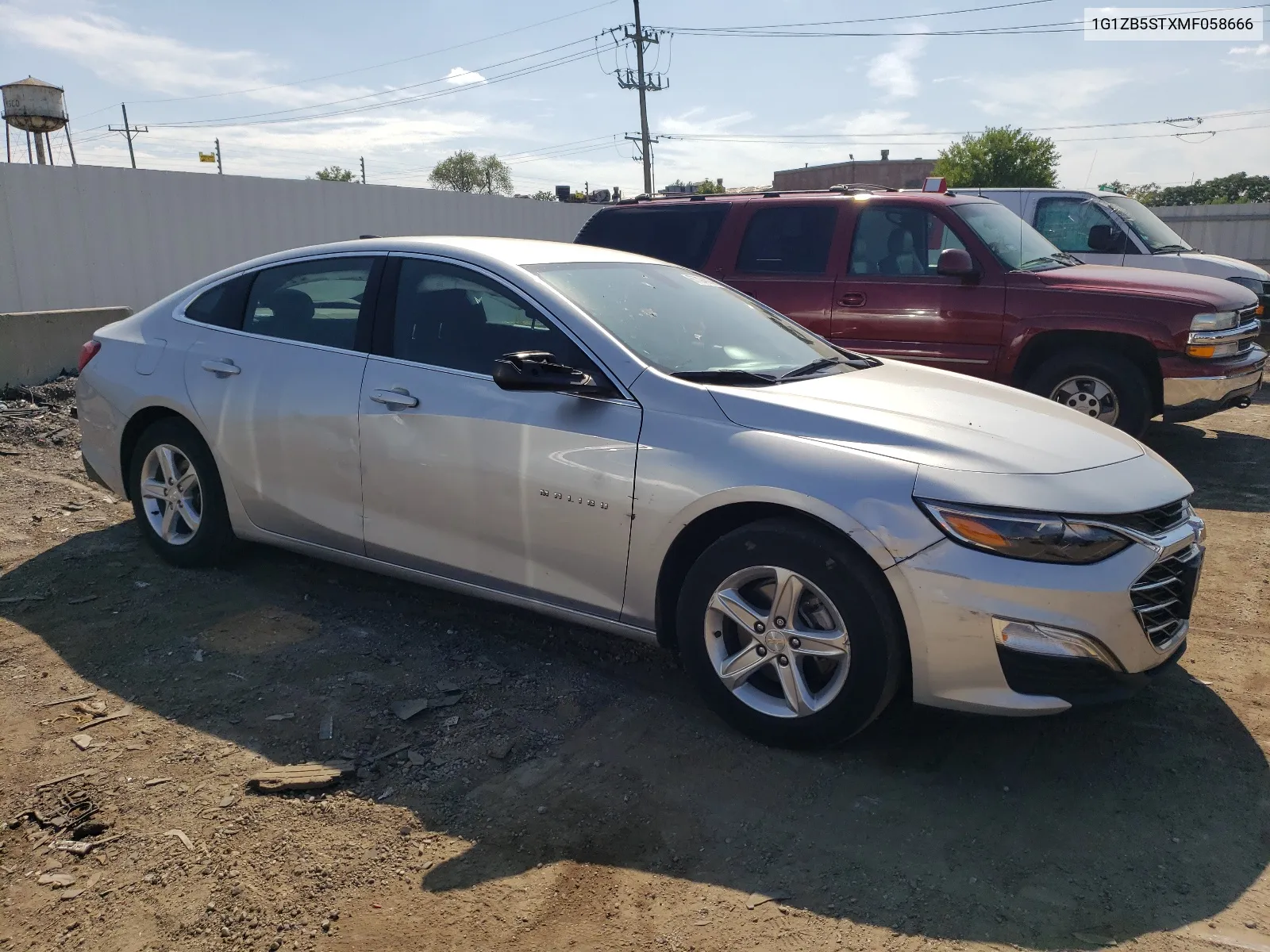 2021 Chevrolet Malibu Ls VIN: 1G1ZB5STXMF058666 Lot: 67394814