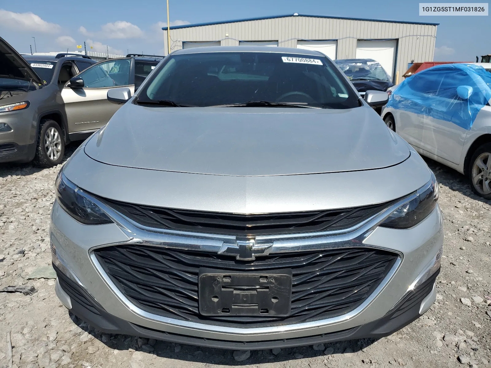 2021 Chevrolet Malibu Rs VIN: 1G1ZG5ST1MF031826 Lot: 67700884