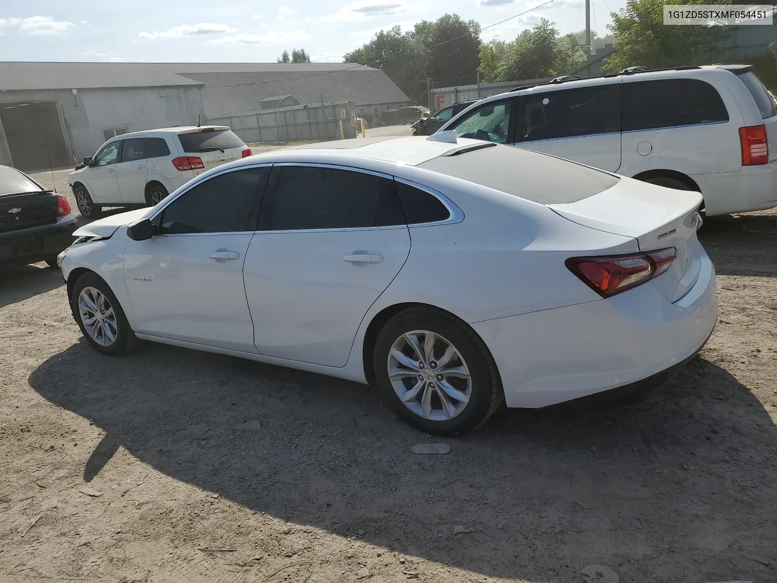 2021 Chevrolet Malibu Lt VIN: 1G1ZD5STXMF054451 Lot: 67946974