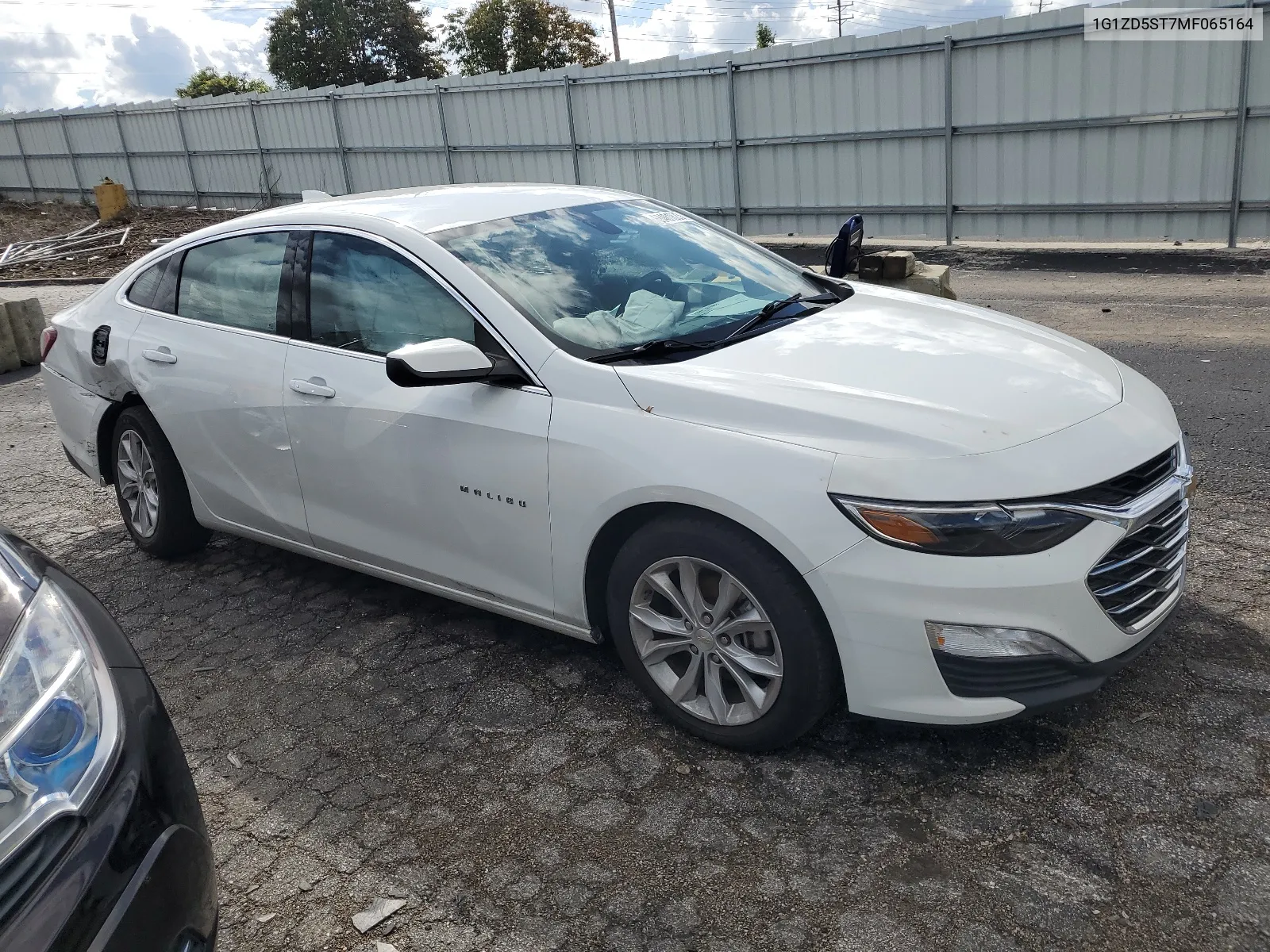 2021 Chevrolet Malibu Lt VIN: 1G1ZD5ST7MF065164 Lot: 68481823