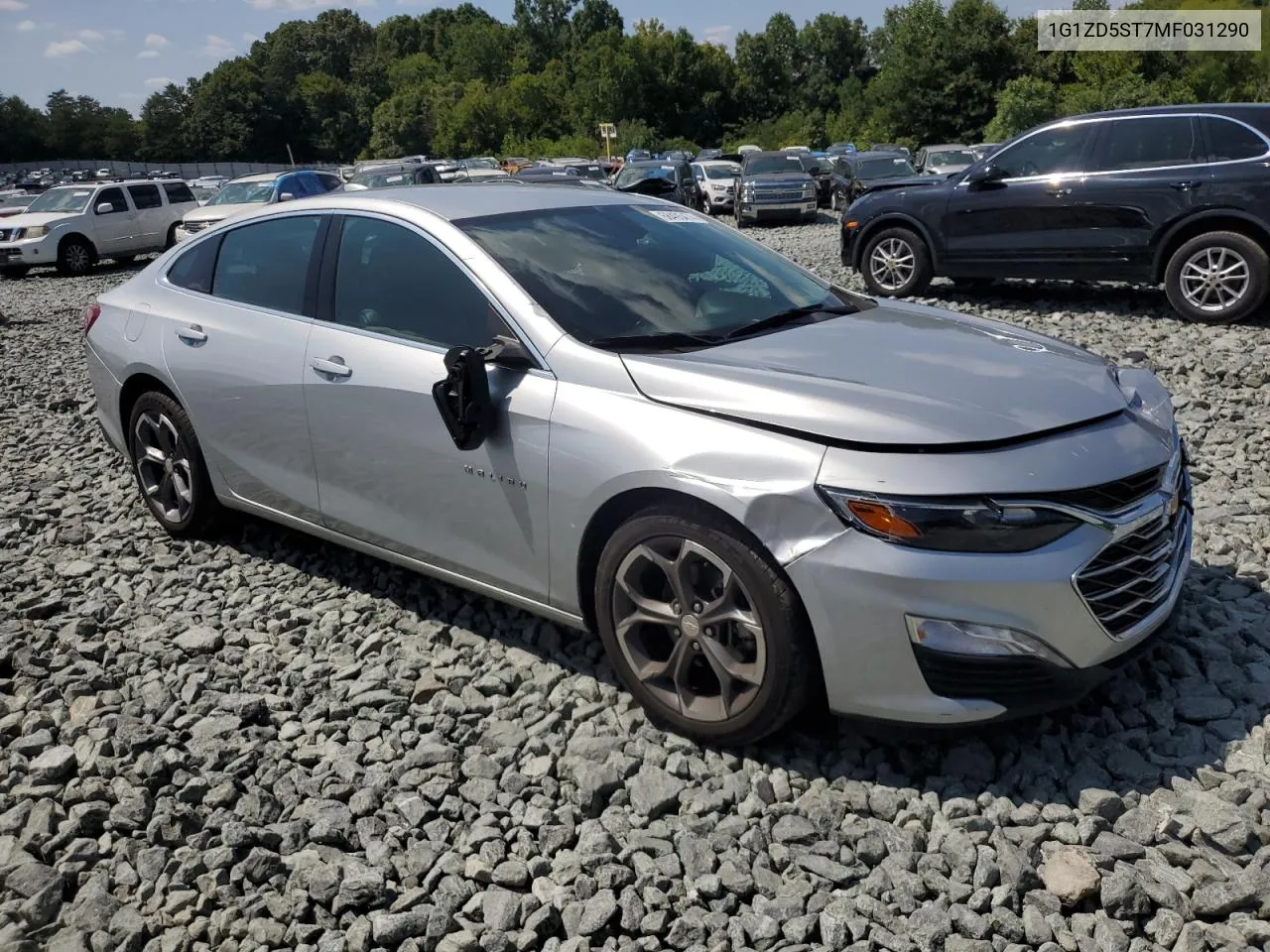 2021 Chevrolet Malibu Lt VIN: 1G1ZD5ST7MF031290 Lot: 68493474