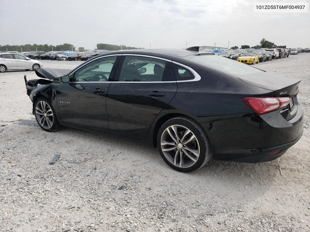 2021 Chevrolet Malibu Lt VIN: 1G1ZD5ST6MF004937 Lot: 68877904